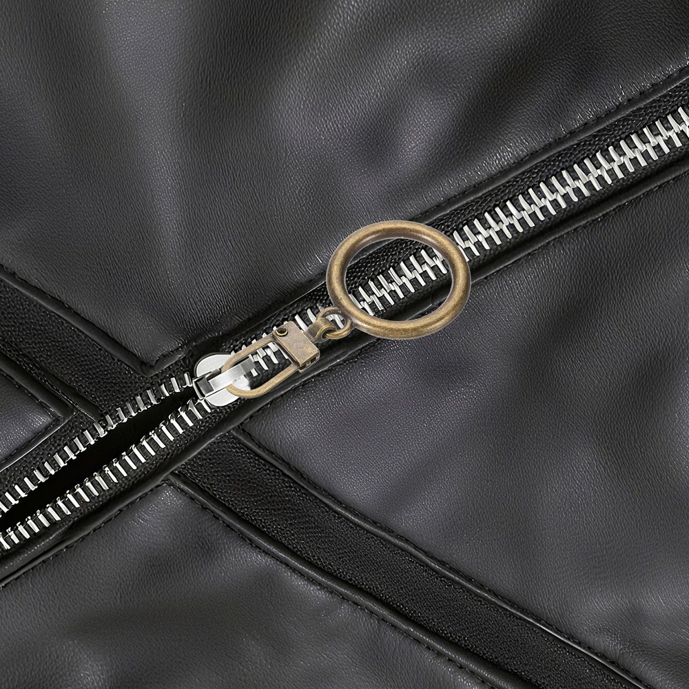 4 Set Zipper Pull, 1.77 Inch Metal Round Zip Puller Zipper, 5 Color