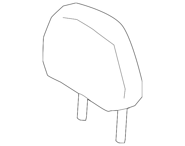 Genuine Nissan Headrest Outer 86430-9UH2A