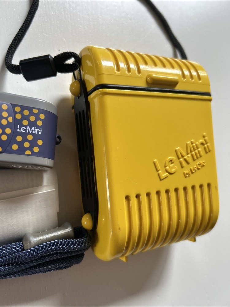 Le Clic Camera Le Mini Yellow Plastic