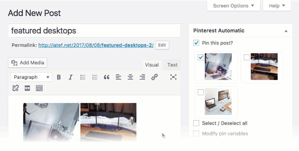 Pinterest Automatic Pin WordPress Plugin | Auto Post | Traffic Booster Tool