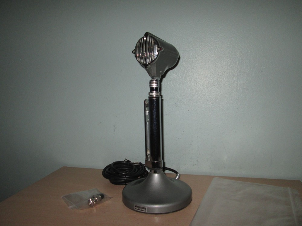 Vintage Dukane Model 7B40 Microphone w/ Cord Untested Rare