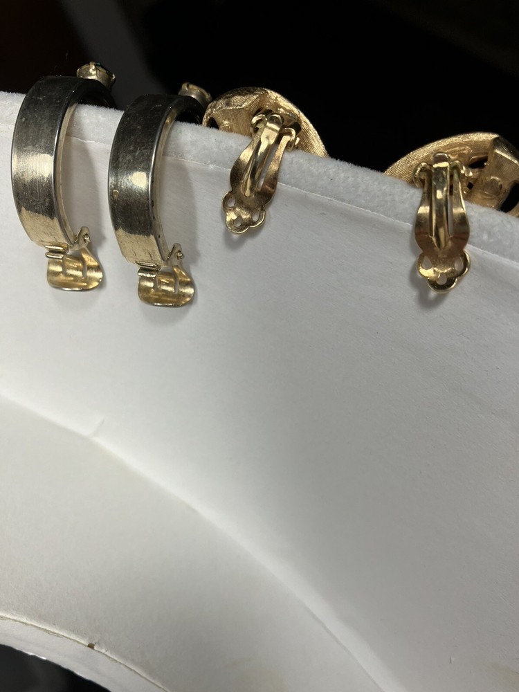 2 Pair Clip Earrings. Wear From Age