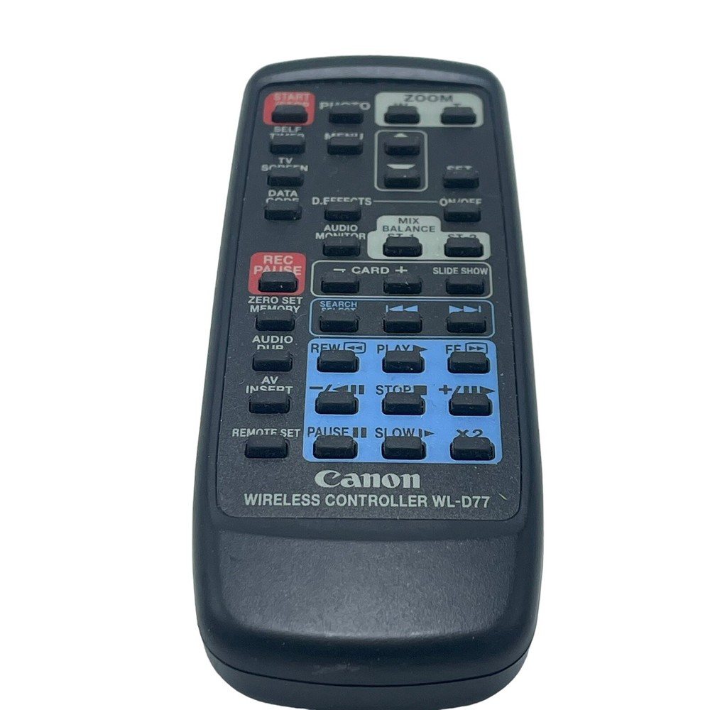 Canon Wireless Remote Controller Black WL-D77