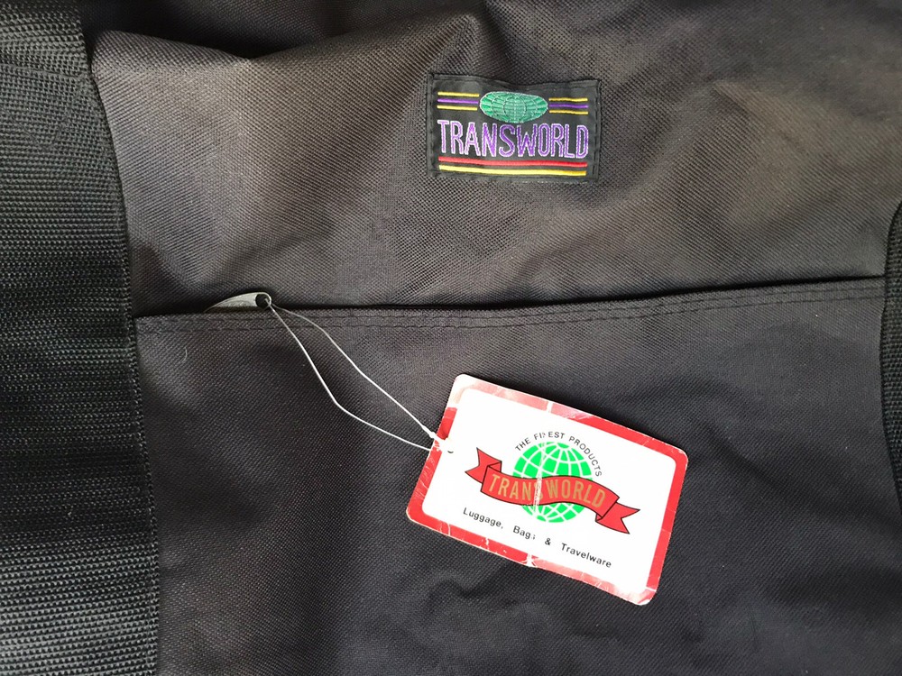 Transworld Extra Large Black Duffle Bag REDUCED