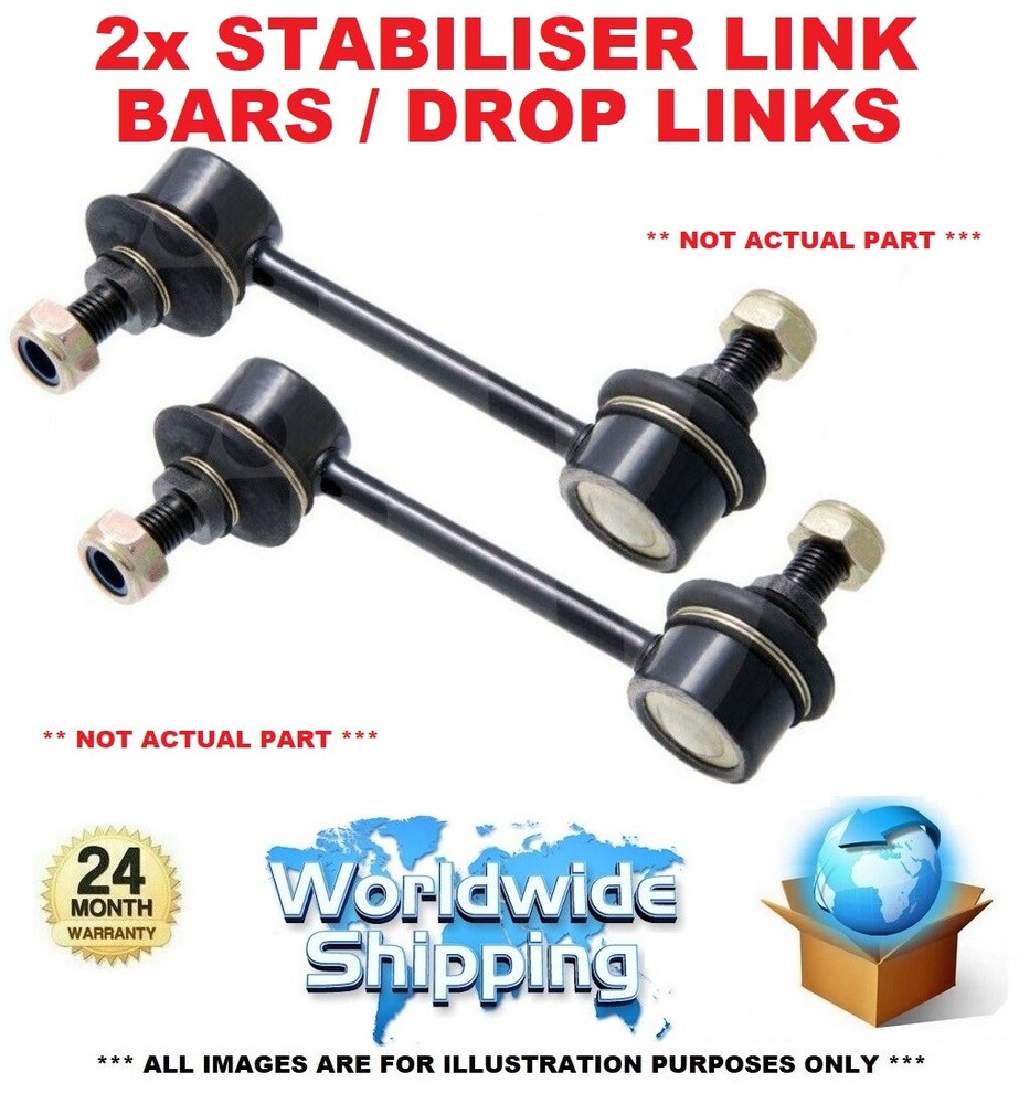 2x Front STABILISER LINK BAR for MERCEDES E-Class Cabriolet E500 2011-2016