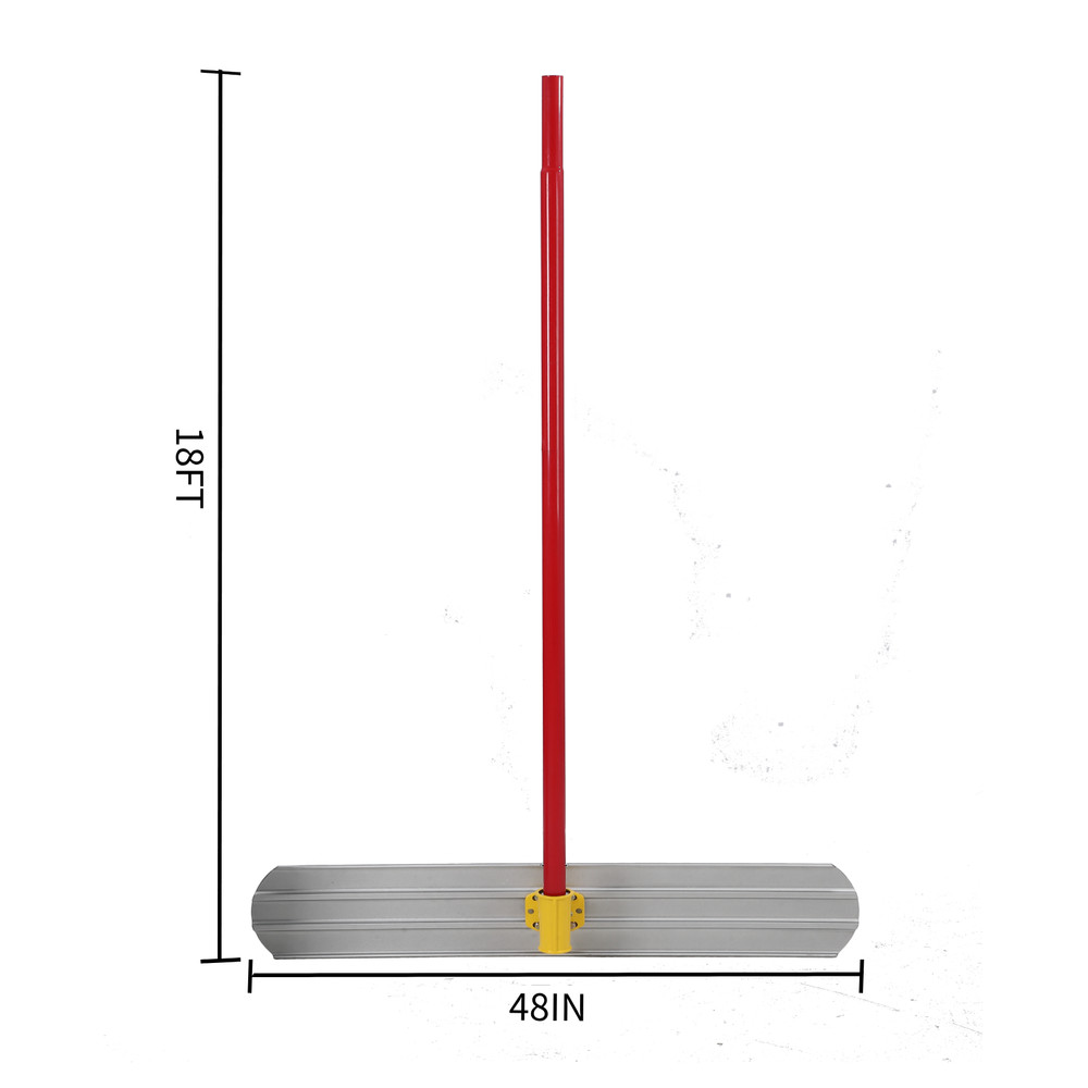 48x8" Bull Float Magnesium Concrete Float, Float Bracket Concrete Tools