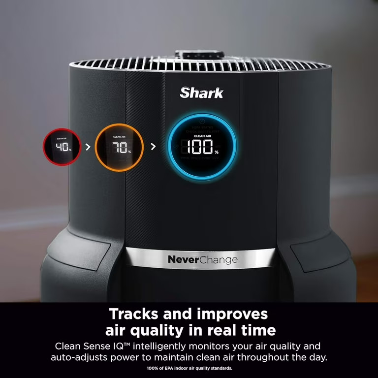 Shark HP305 Never Change Air Purifier Max with Odor Neutralizer Tech, Black