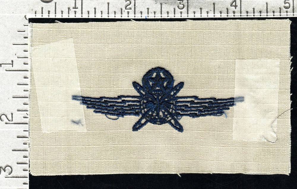 U.S. Space Force - Master Cyberspace Operator Badge (sewn-on type - OCP uniform)
