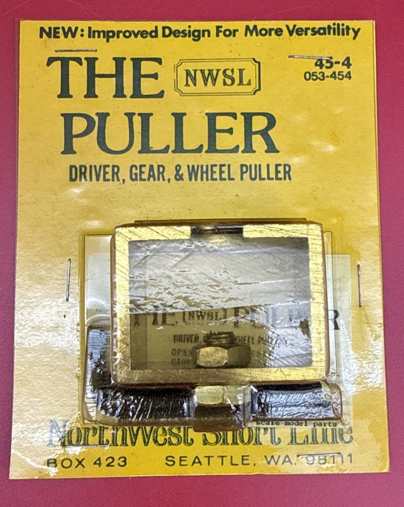 NWSL Driver, Gear and Wheel  Puller "The Puller"  #45-4 New in Package