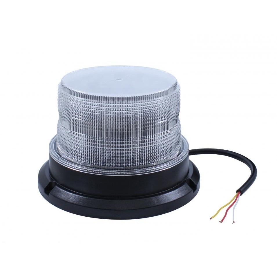 12 High Power LED Beacon Light - Permanent Mount