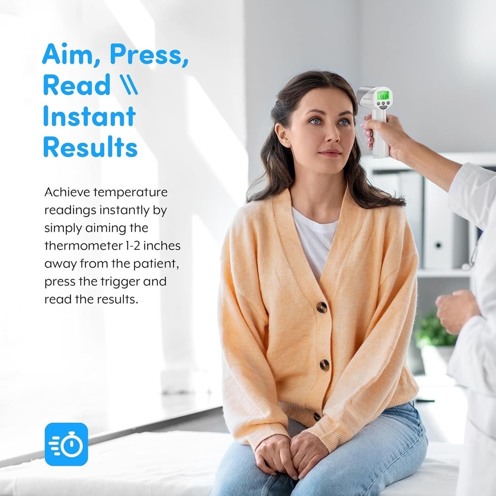 FSA-HSA Eligible Forehead Thermometer - Touchless & Accurate