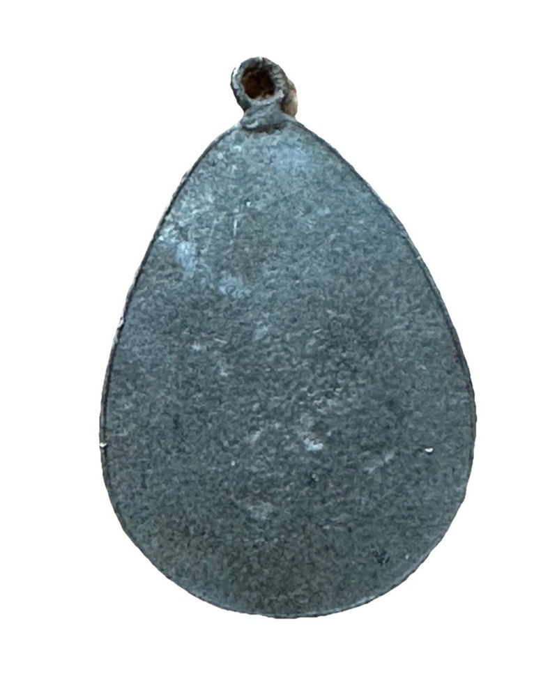 Mosaic marijuana leaf pendant