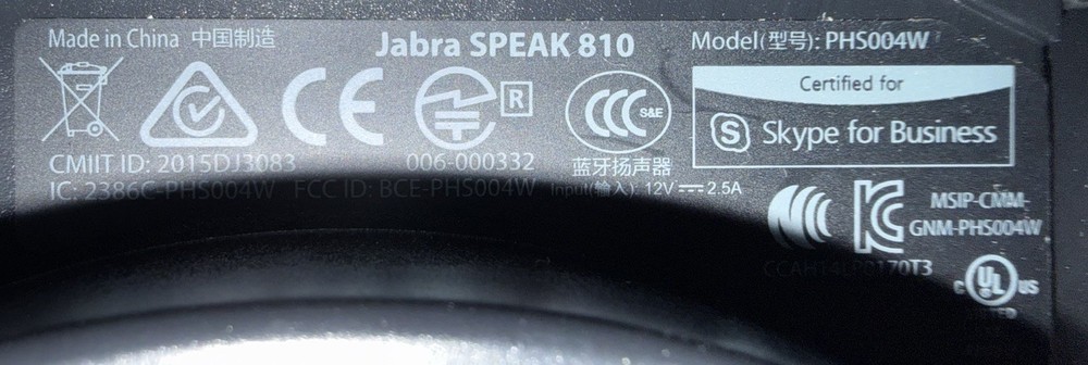 Used Jabra Speak 810