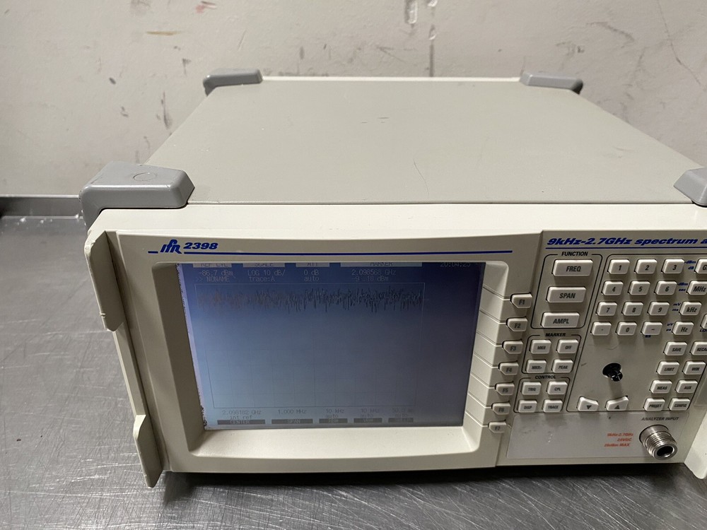 IFR 2398 Spectrum Analyzer 9 kHz - 2.7 GHz / Tested