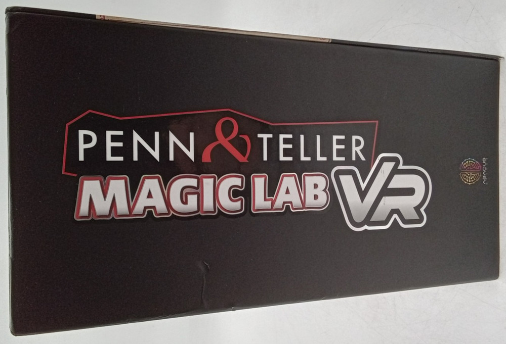 Penn & Teller VR Magic Lab Virtual Reality Kids Magic Book and Interactive