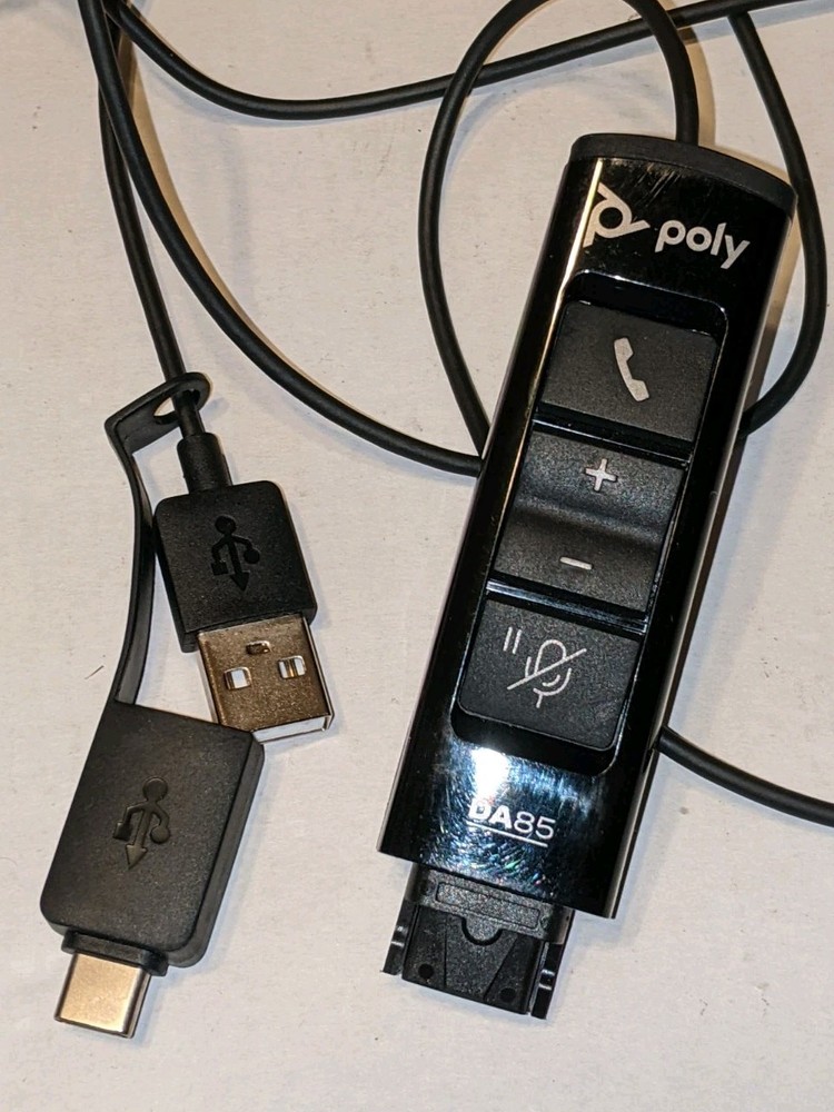 Poly DA85 USB-A/USB-C digital adapter