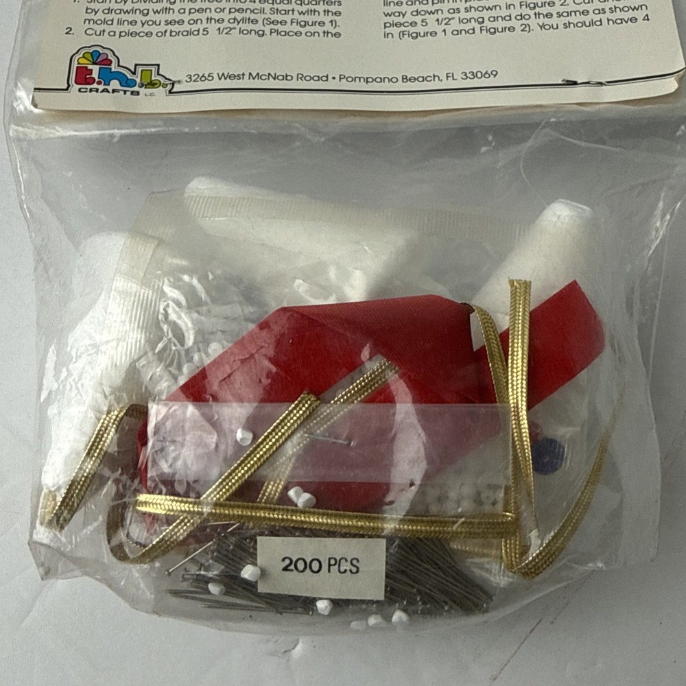 LeeWards MINI TREES Multicolor Makes 3 Sequin Bead Christmas Ornament Kit