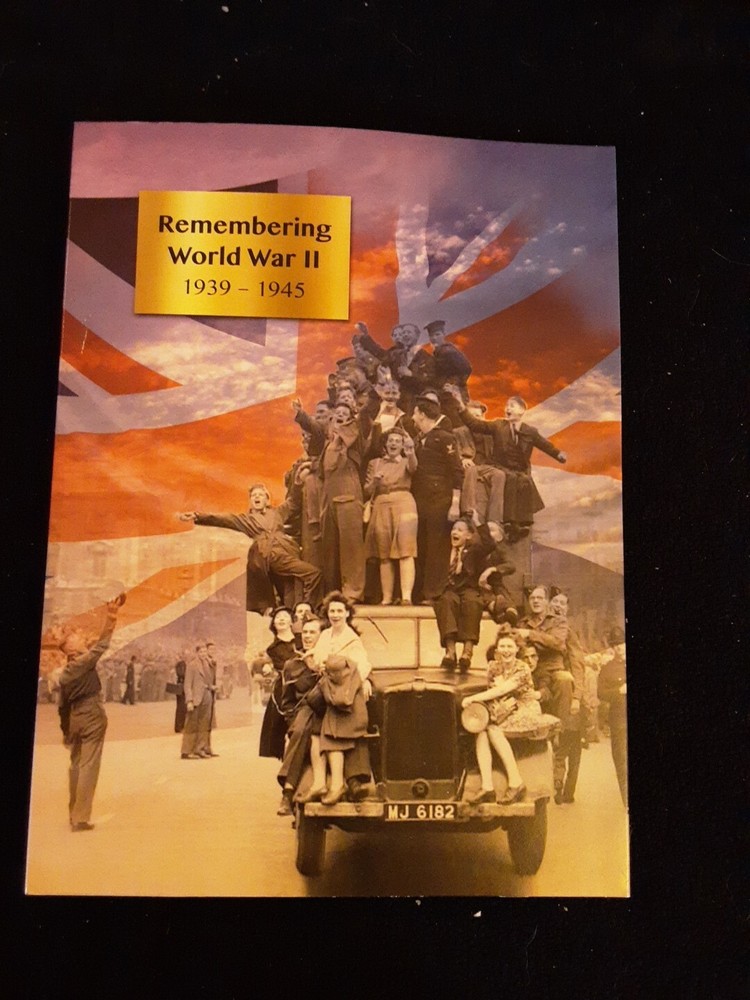 Remembering WWII 1939-1945 6 Coin Set