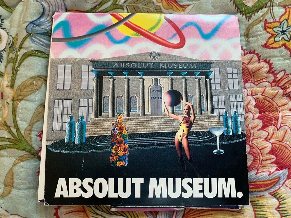 *VINTAGE* 1994 ABSOLUT VODKA MUSEUM Floppy Disk Computer Game