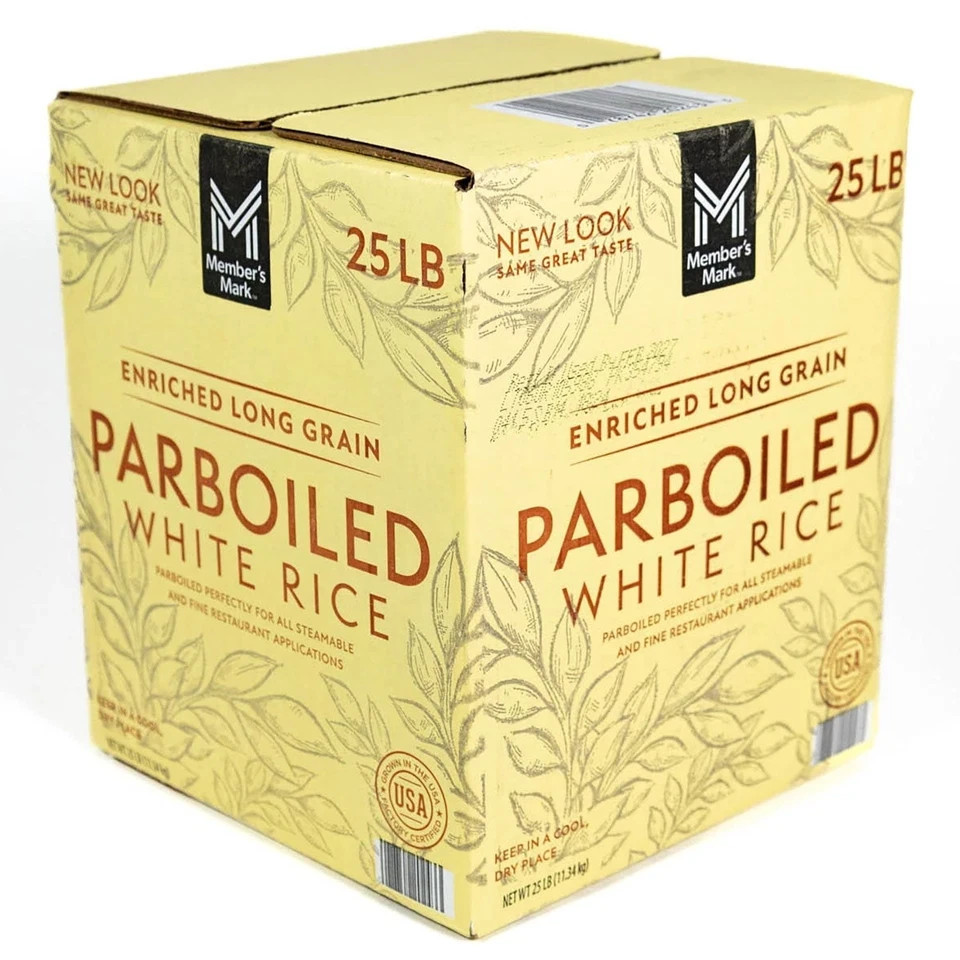 Member's Mark Parboiled White Rice, 25 lbs.
