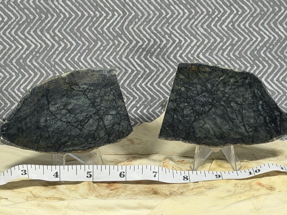 Washington State jade Slab Set, #151