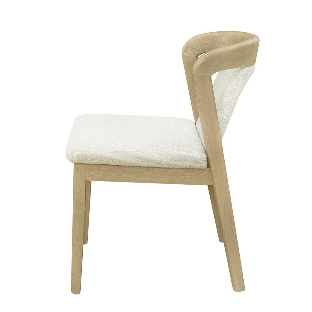 Upholstered Backrest Armless Dining Chairs
