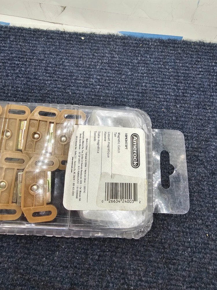 (QTY 10) Amerock 10PK3473PT Functional Hardware Magnetic Catch Tan