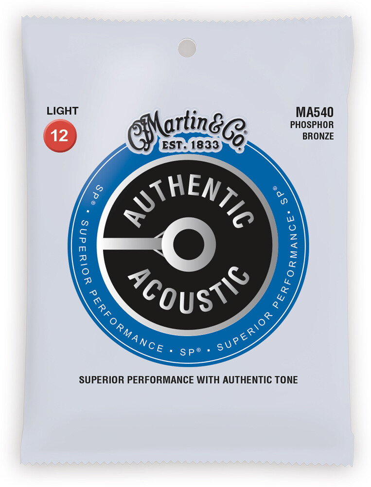 Martin MA540 Authentic Acoustic SP Light Strings 12-54