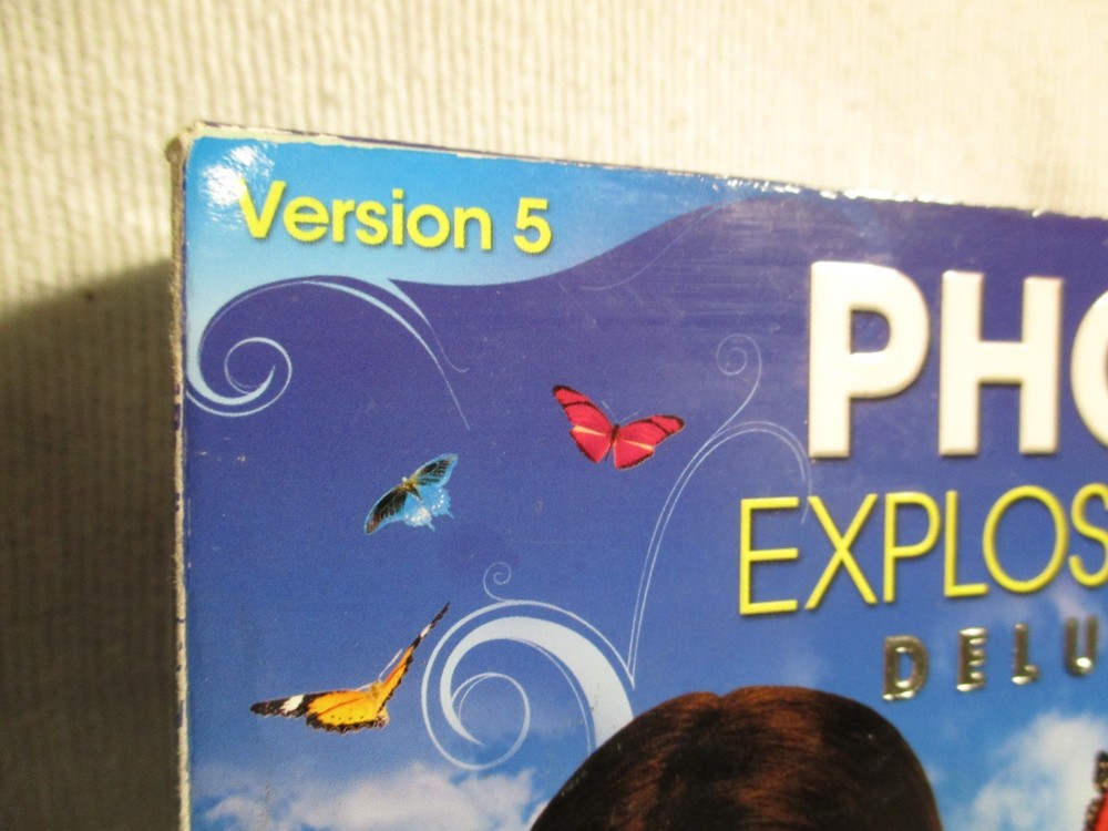 PHOTO EXPLOSION DELUXE VERSION 5, NEW OPEN BOX.