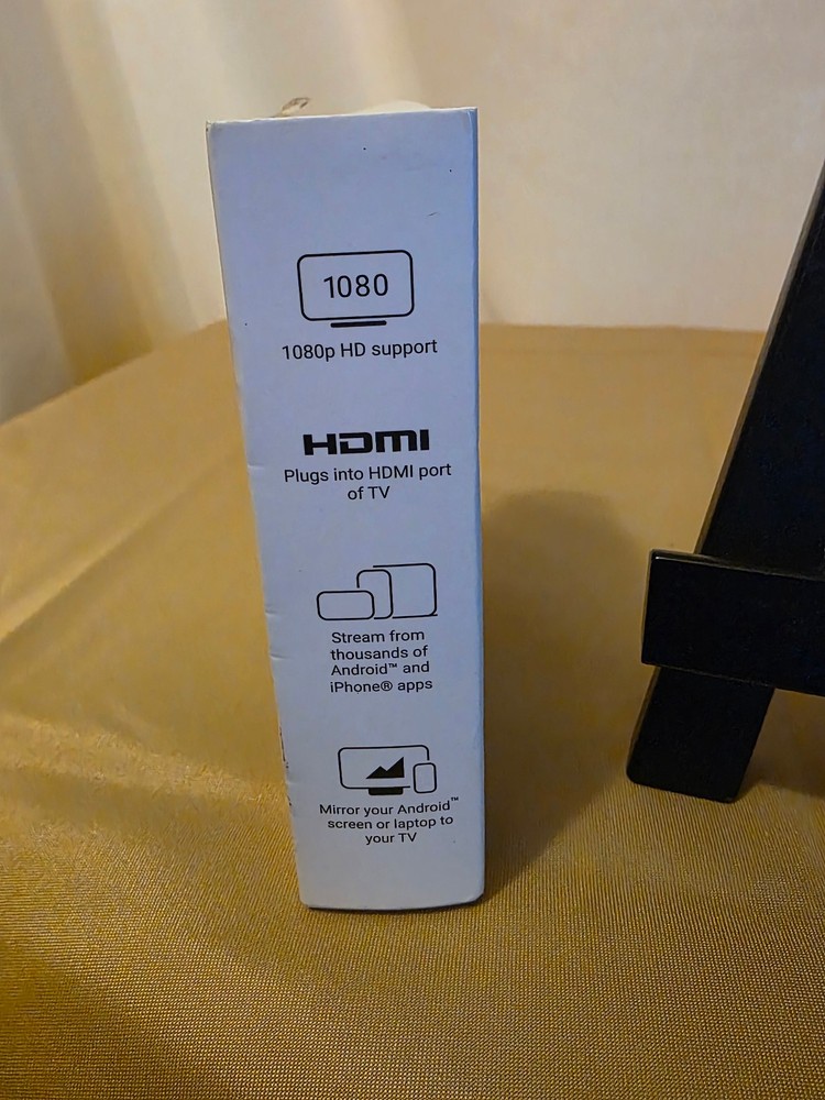 NEW — Screen Caster Streaming Device-Mirror Android/iPhone Screen to your TV