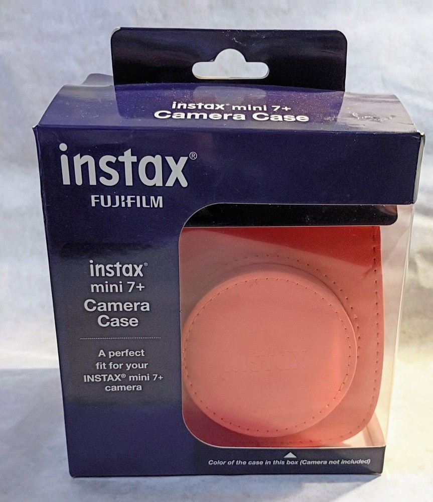 Fujifilm INSTAX MINI 7+ CAMERA CASE Peach- CASE ONLY