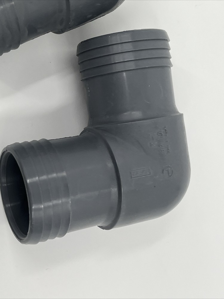 2 Pack Geneva 350720 2" Insert Elbow Pipe Fitting