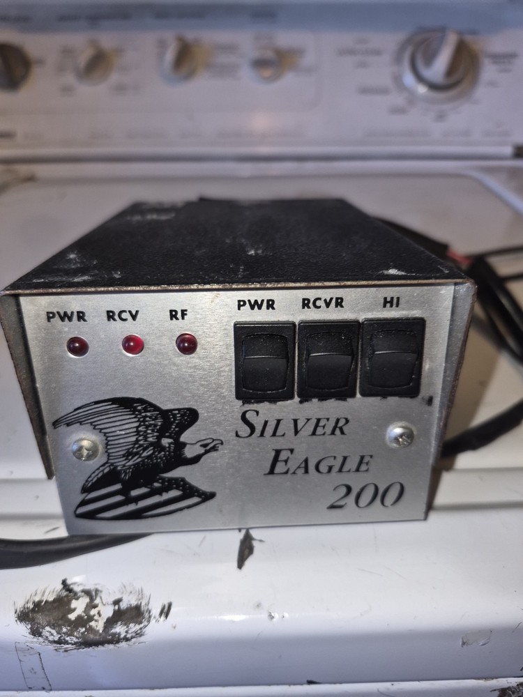 Silver Eagle 200 Linear Ham 10 M Amplifier Works Perfectly