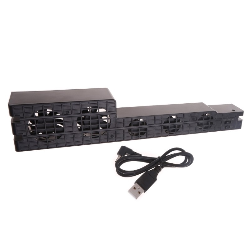 for Pro Temperature Control Cooling Fan Game Console USB External Cooler