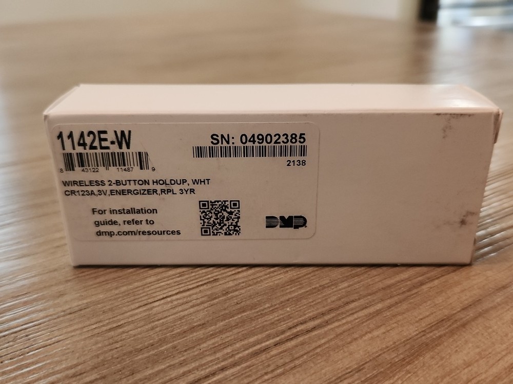 New! DMP 1142E-W Wireless 2-Button Holdup