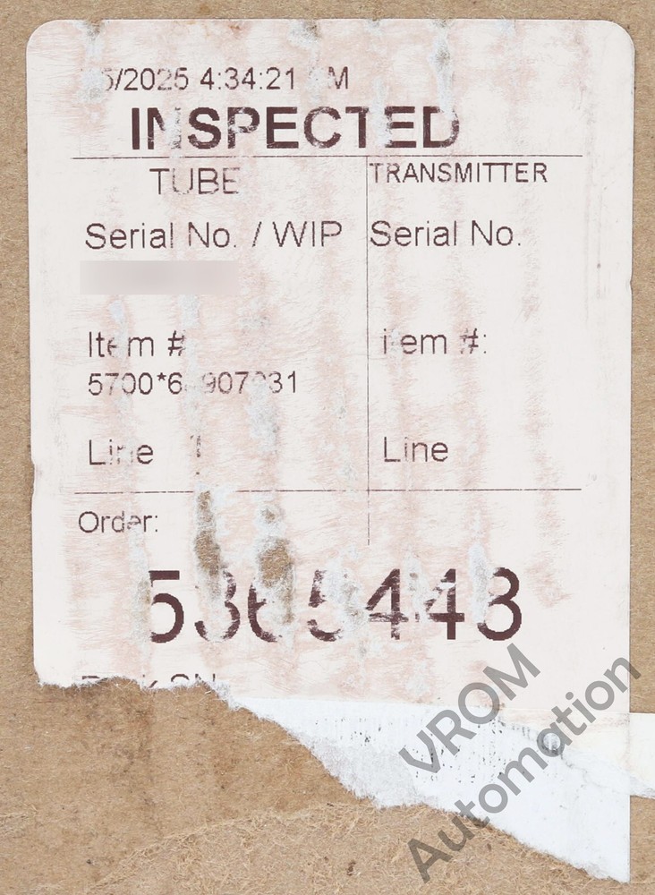 Surplus Emerson 5700C12ABAAZZZ Emerson Micro Motion Transmitter