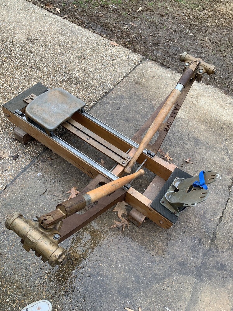 Antique Mac Levy Rowing Machine