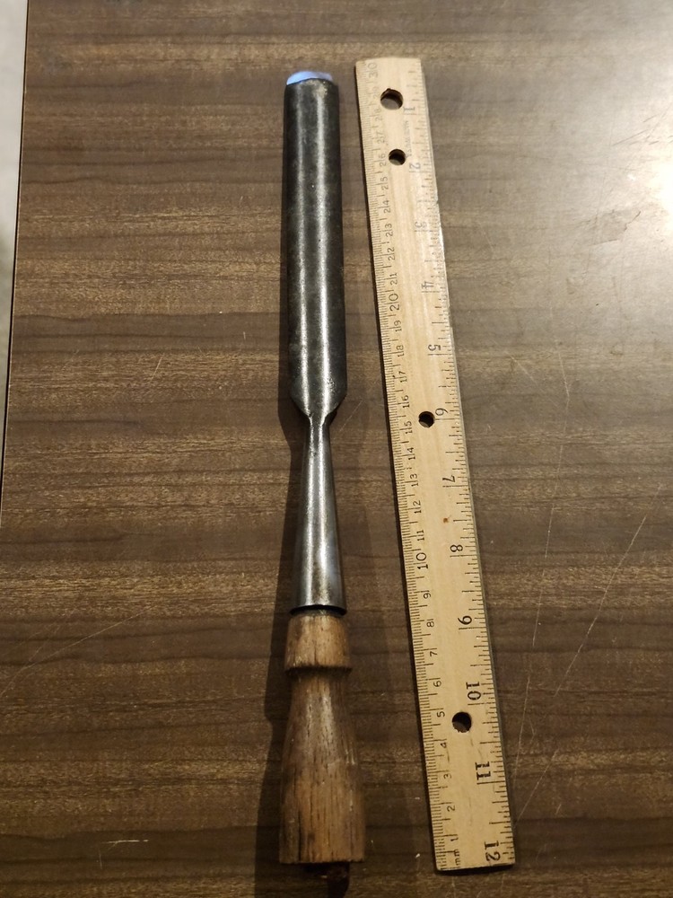 VINTAGE SOCKET 3/4" WIDE GOUGE CHISEL TOOL NO NAME