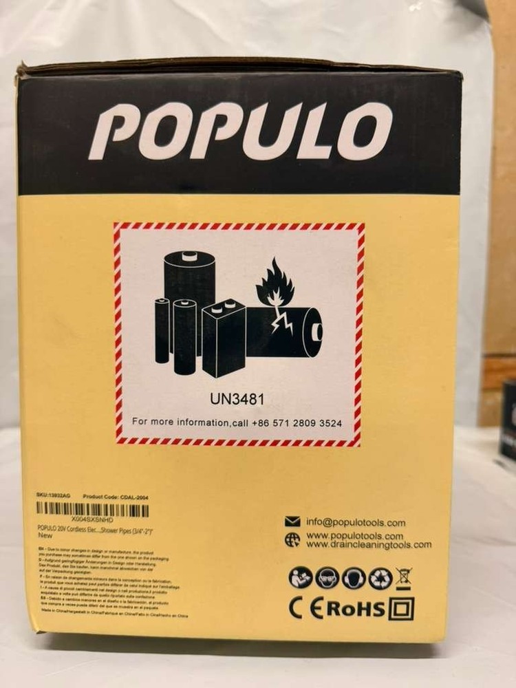 Populo CDAL-2004 CORDLESS LITHIUM LON