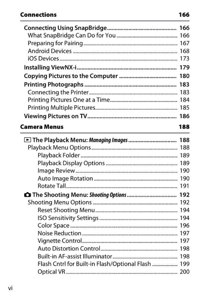 Nikon D3500 — User Reference Manual Guide — 353 Pages — Printed & Bound in USA