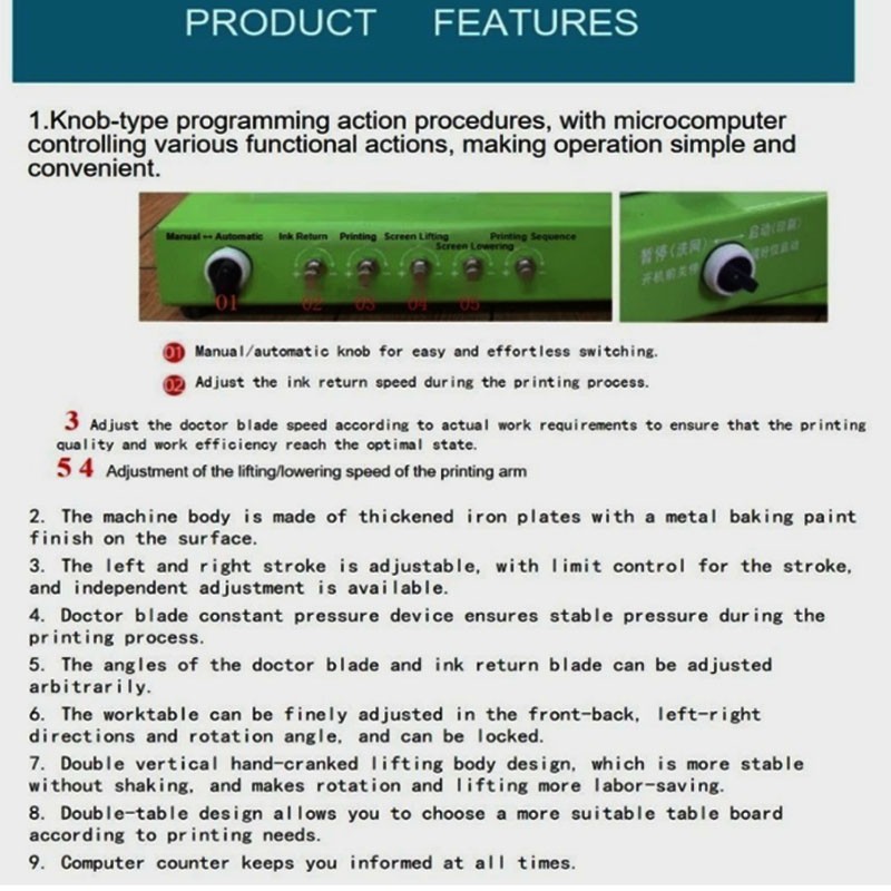Multifunctional Pneumatic Cylindrical Semi Automatic Screen Printing Machine