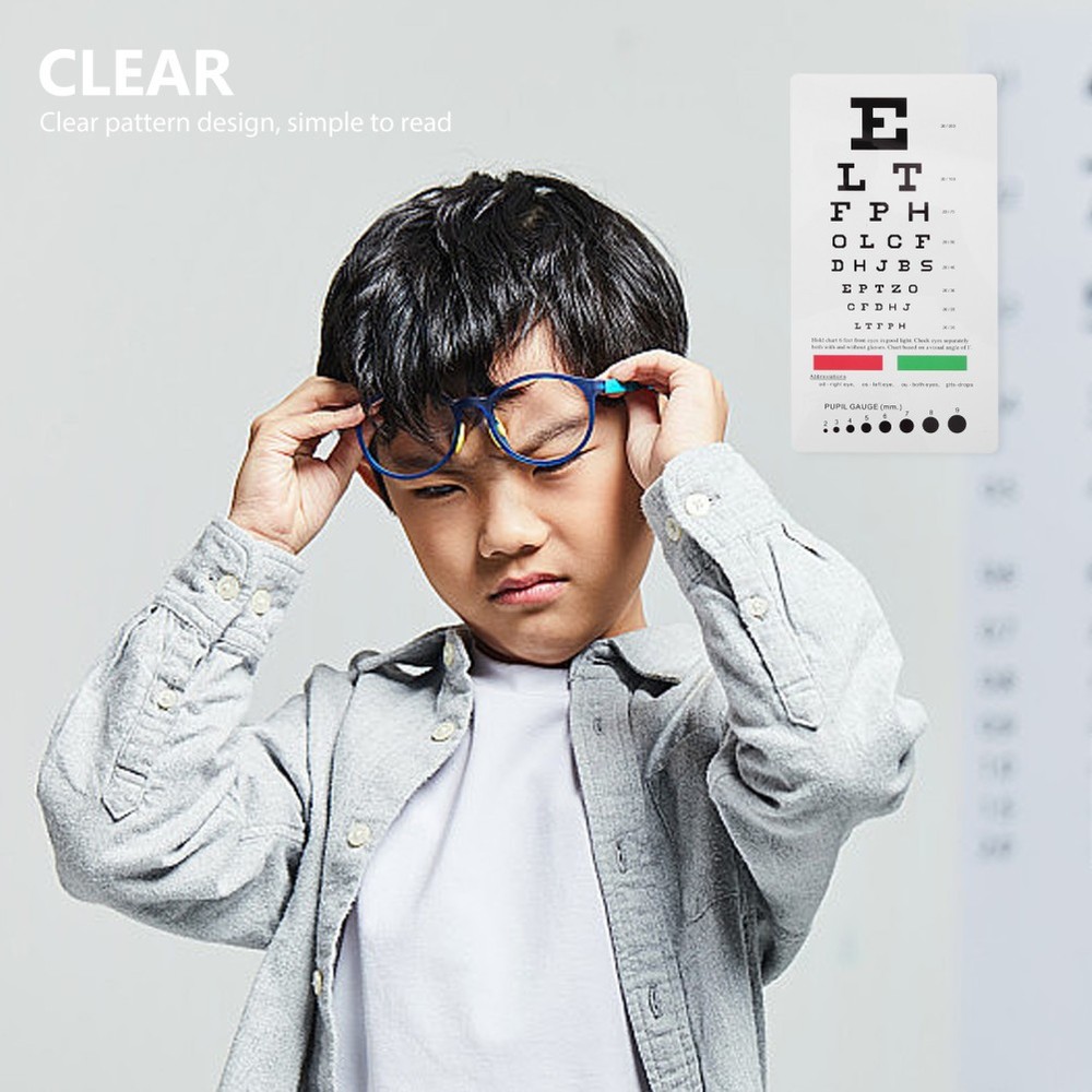 Vision Test Equipment Poster Optician Tools Visual Acuity