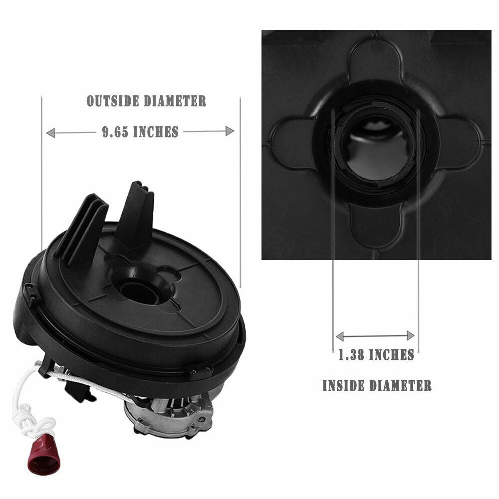 Garage Automatic Roll Up Roller Door Opener Motor with 2 Remotes Motor Rolling