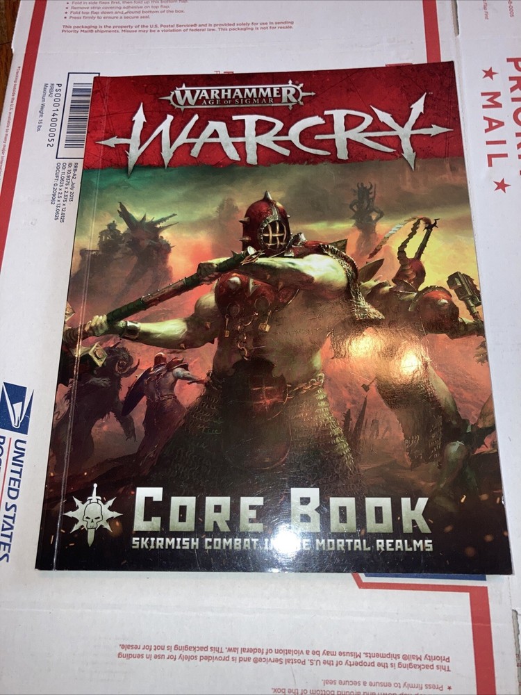 GAMES WORKSHOP AOS SIGMAR WARCRY CORE BOOK