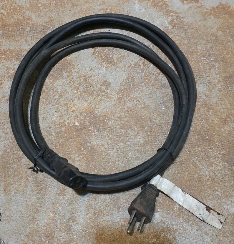 1 Used Hunter  Engineering 511 DSP 300 Power Cable Plug Cord