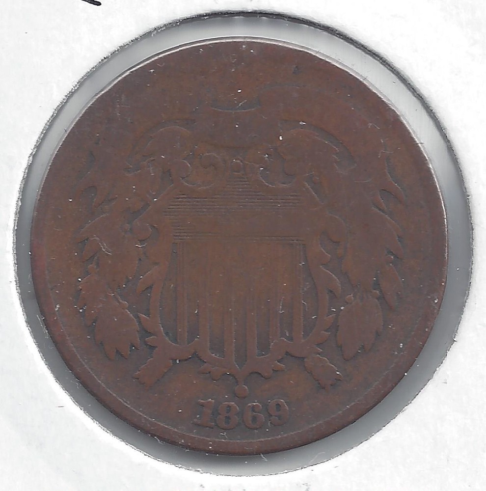 1869-1872 Two Cent Piece