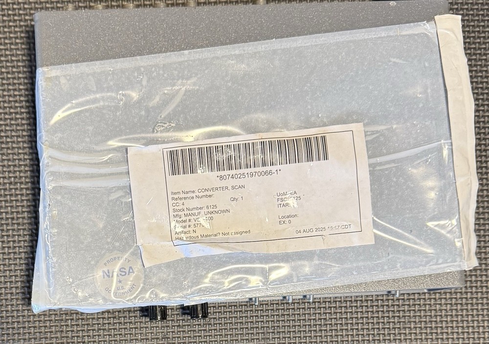 Extron VSC 100 High-Resolution Computer-to-Video Scan Converter NASA Surplus