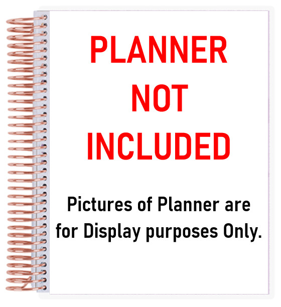 Lined Notes Lists Dashboard 4 use with ErinCondren A5 Coil Spiral Planner~