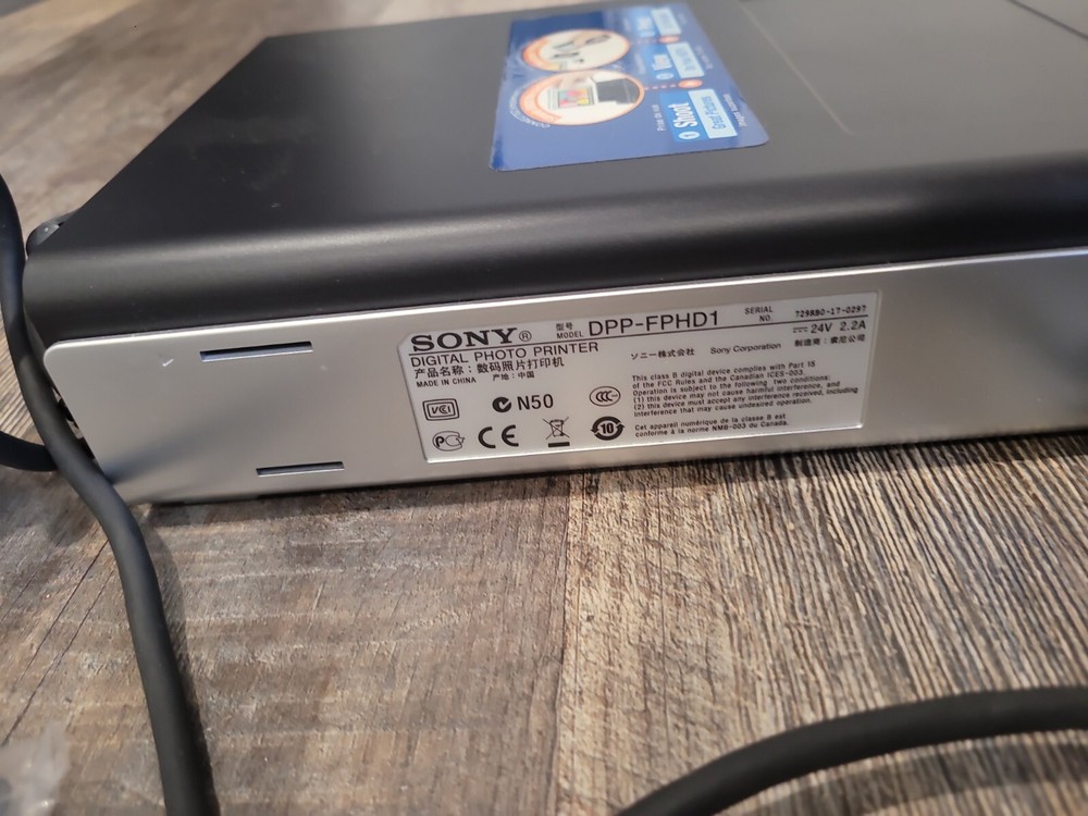 Sony Digital Photo Printer Model DPP-FPHD1