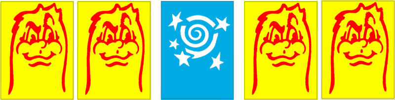 Bally Baby Pac Man pinball machine Target decal set